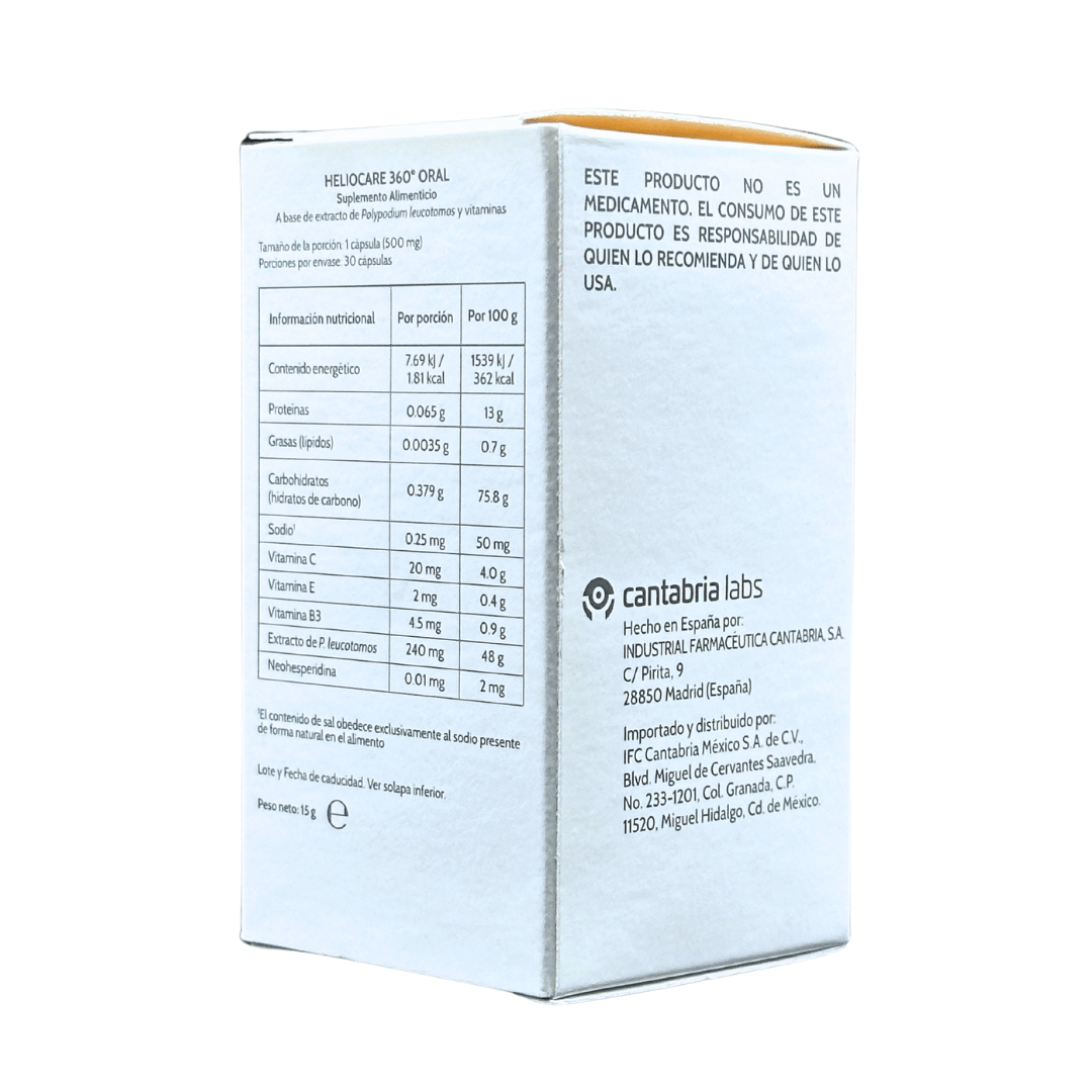 Cantabria Labs Heliocare 360 Capsulas Oral - Image 3
