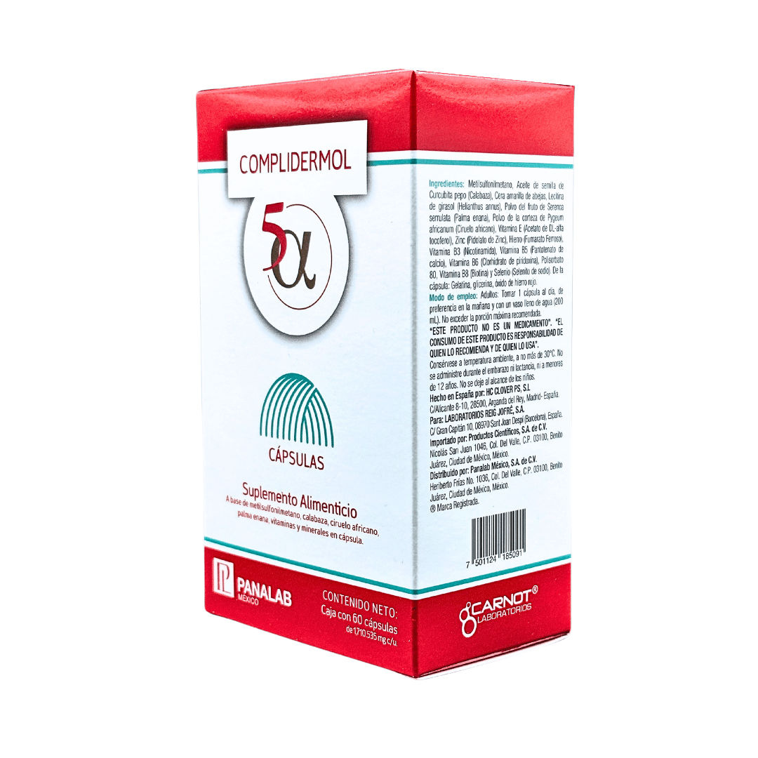 Panalab Complidermol Capsulas 60 cápsulas. - Image 3