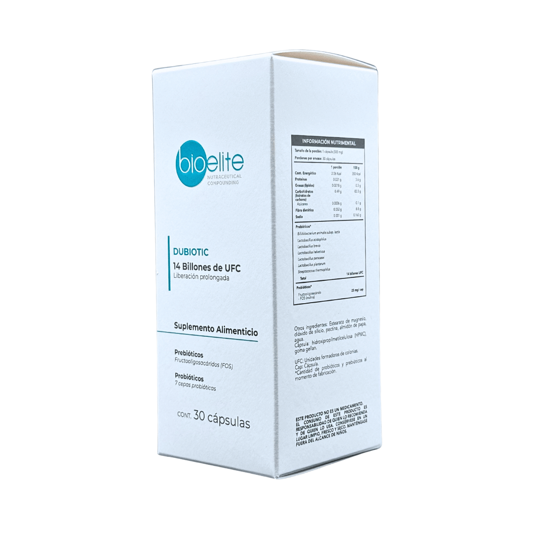 Bioelite Dubiotic Suplemento Alimenticio 30 capsulas - Image 3