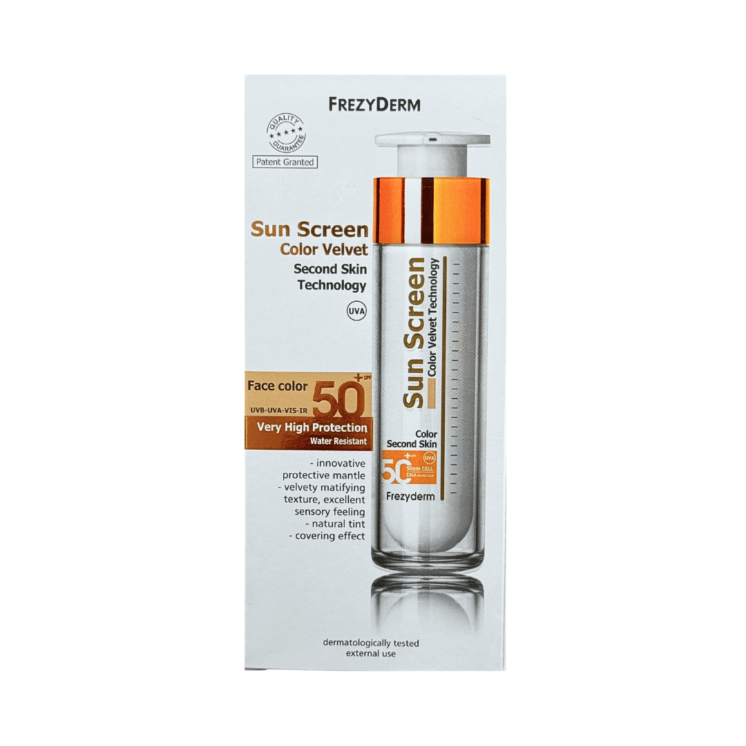 FrezyDerm Sun Screen Color Velvet Face Con Color - Image 3