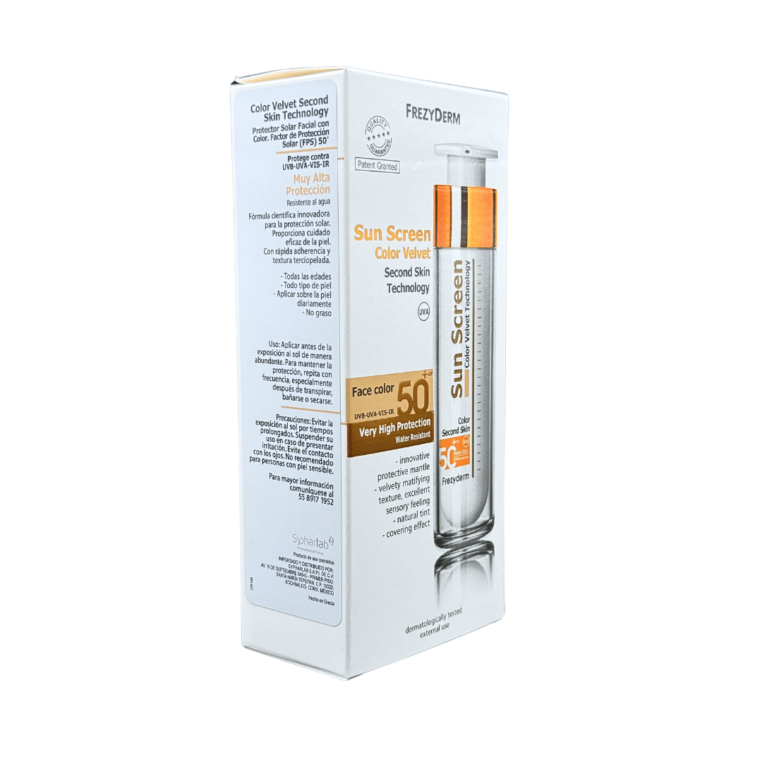 FrezyDerm Sun Screen Color Velvet Face Con Color - Image 2