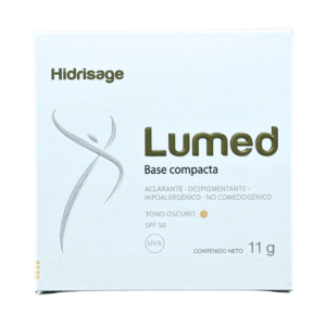 Hidrisage Lumed Base Compacto Tono Oscuro