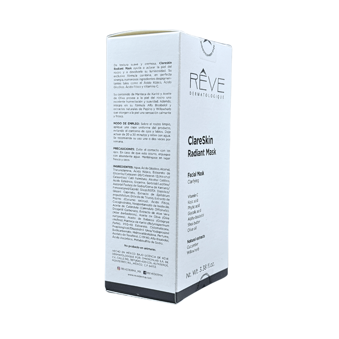 Reve ClareSkin Radiant Mask Facial 100ml - Image 3