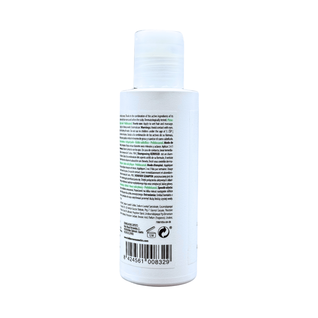 HD Keroseb Shampoo 125ml - Image 3