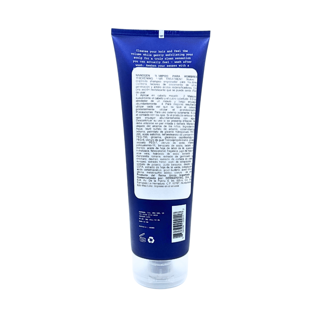 Nanogen Shampoo For Men Thickening Hair Experience 240ml - Image 2