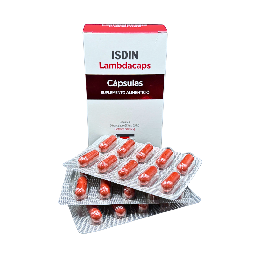 Isdin Lambdacaps Suplemento Alimenticio 30 Capsulas