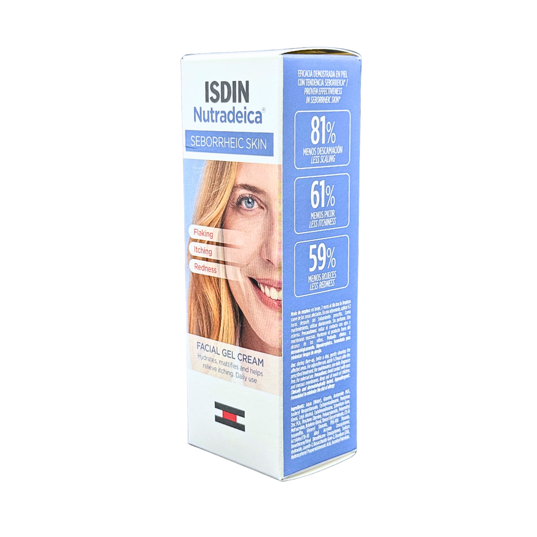 Isdin Nutradeica Gel Crema Facial Seborrheic Skin 50ml - Image 3