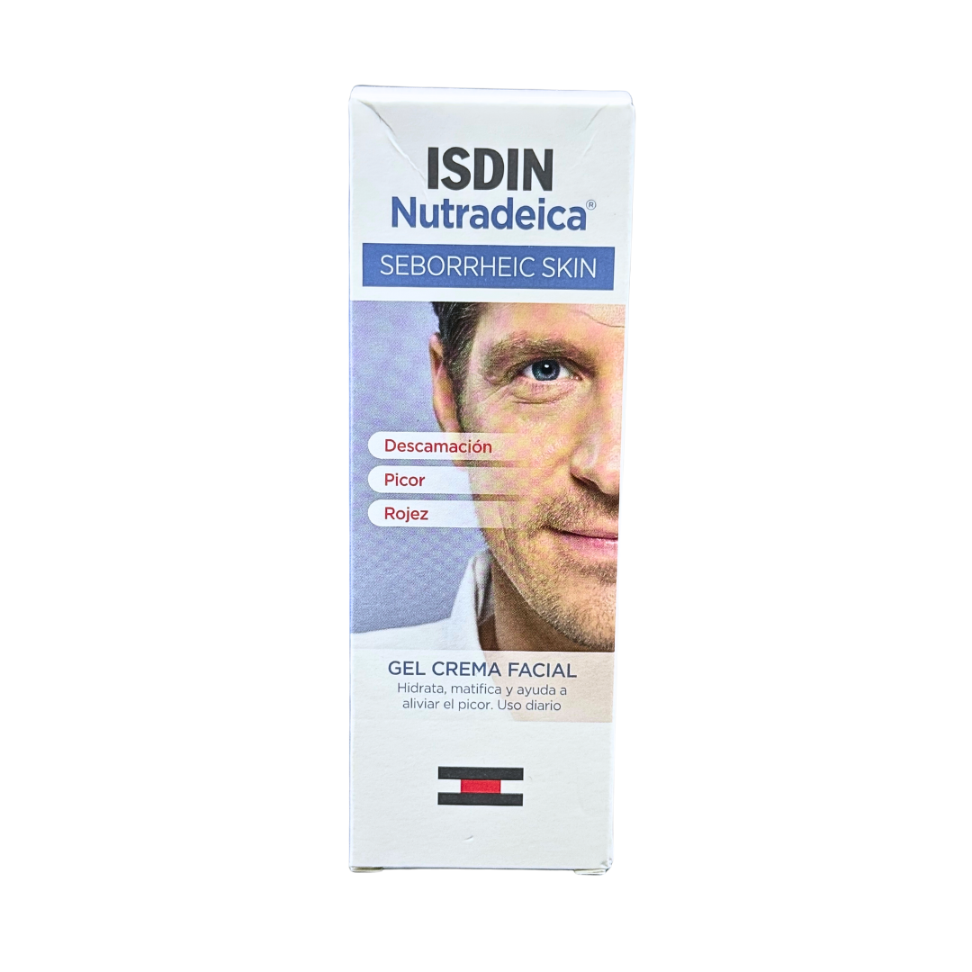 Isdin Nutradeica Gel Crema Facial Seborrheic Skin 50ml - Image 2