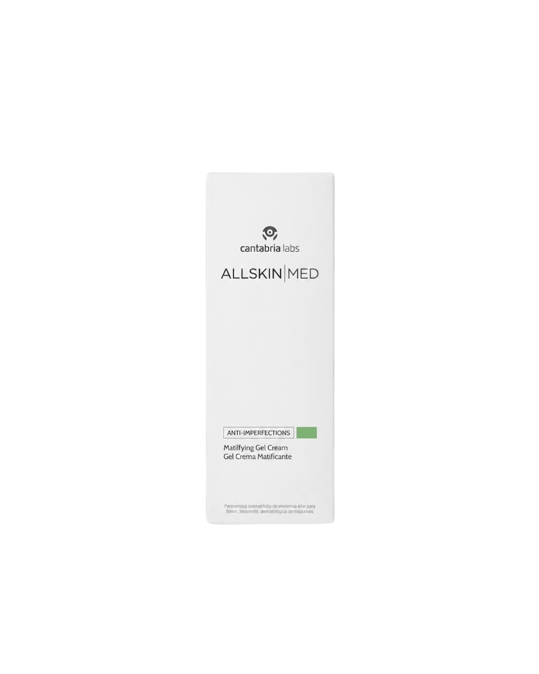 ALLSKIN|MED ANTI-IMPERFECTIONS Gel Crema Matificante 50 ml. - Image 3