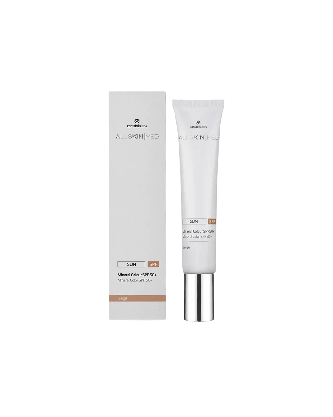 ALLSKIN|MED SUN SPF MINERAL COLOUR 50+ BEIGE - Image 2