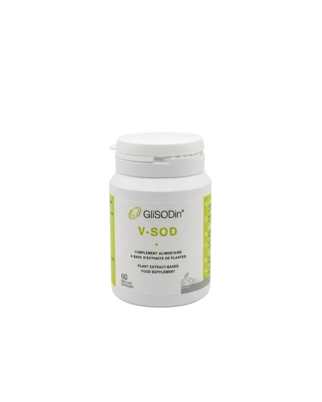 GLISODIN V-SOD 60 CAPSULAS